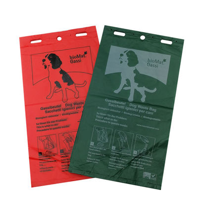 Sacs à ordures pour chiens compostables à la poitrine de maïs biodégradables