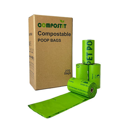 Bon prix Des sacs de caca pour chiens compostables, étanches, sans parfum, adaptés à tous les chiens. en ligne