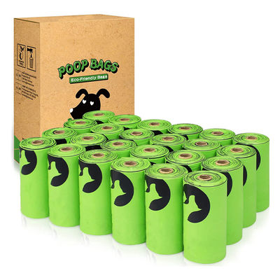 Chine Fabrication à vendre à chaud durable biodégradable biodégradable logo personnalisé Eco-friendly Amidon de maïs sans parfum sac de caca pour animaux de compagnie