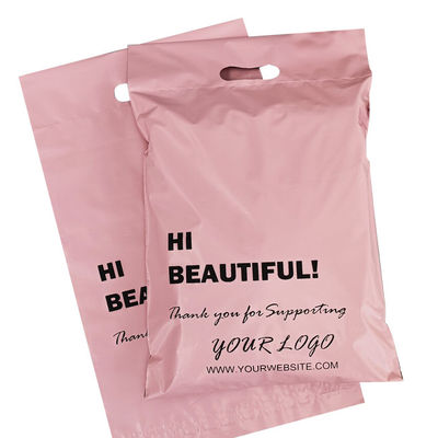 Bon prix Sacs à lettres compostables à base d'amidon de maïs avec poignées en ligne