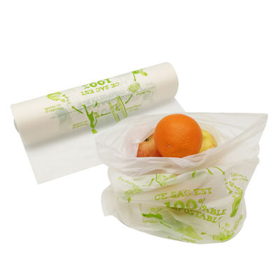 Bon prix Sacs de produits biodégradables à plateau Sacs de fruits et légumes compostables sur mesure en ligne