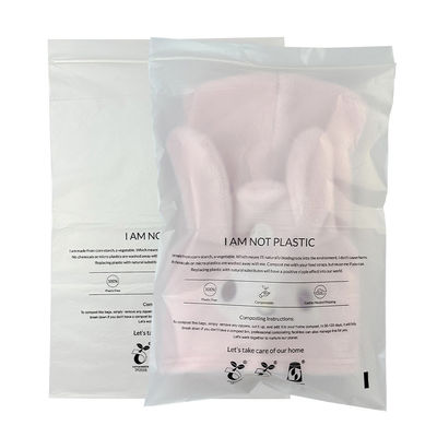 Bon prix Compostable sur mesure Fermeture à glissière Sacs de rangement de vêtements Durable fiable en ligne