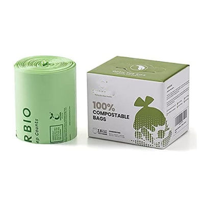 Bon prix Des sacs à ordures en plastique biodégradables à 100%, à la combustion personnalisée, des douilles écologiques en ligne